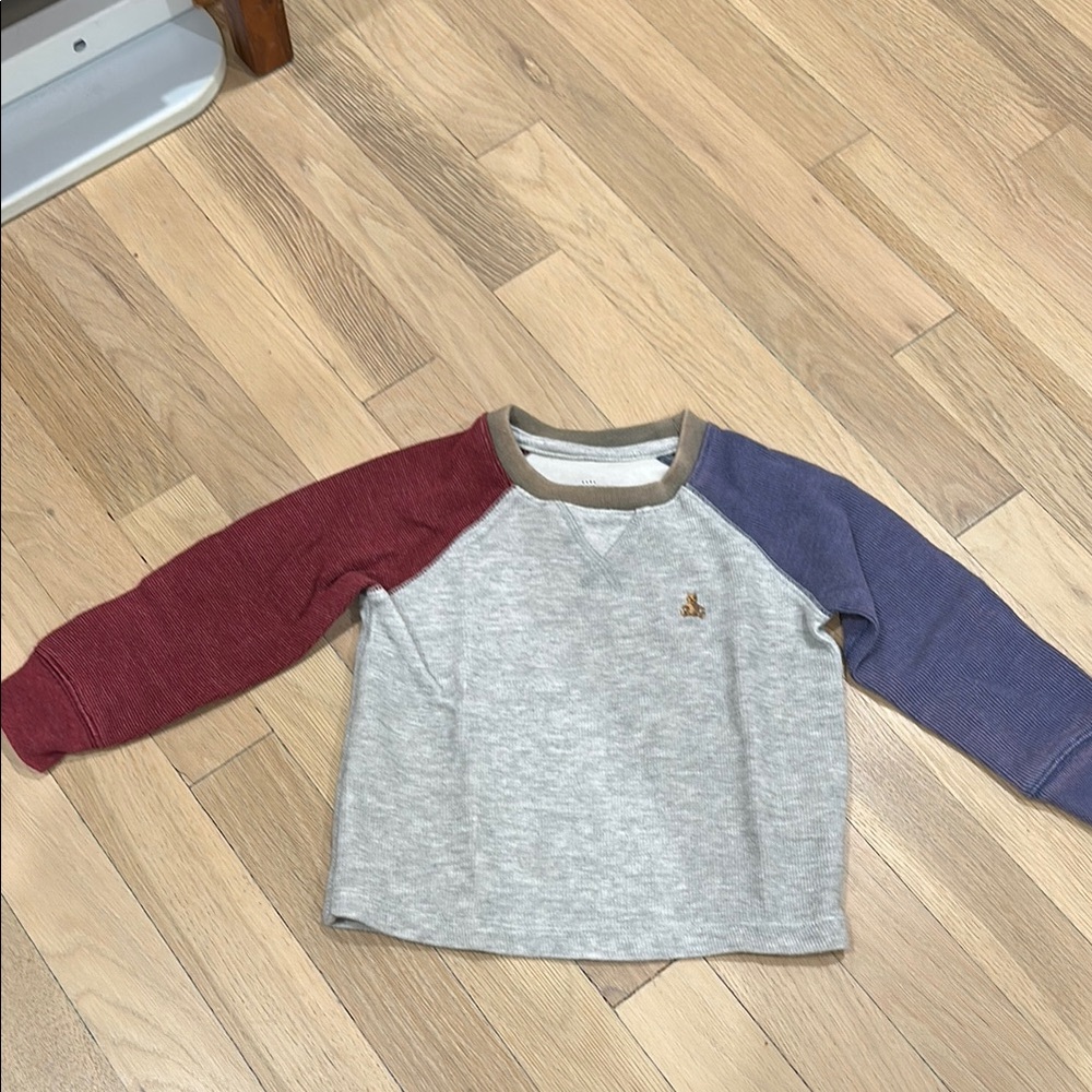 Baby Gap Colorblock Long Sleeve Shirt